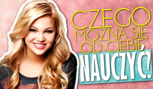 Czego można się od Ciebie nauczyć?