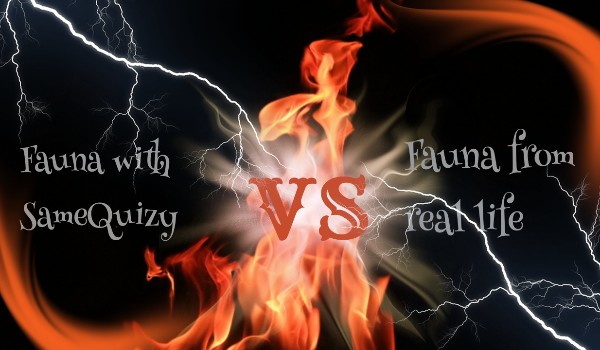 Fauna with SameQuizy vs Fauna from real life #2