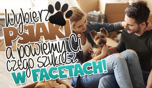 Wybierz psiaki, a my powiemy Ci czego szukasz w facetach!