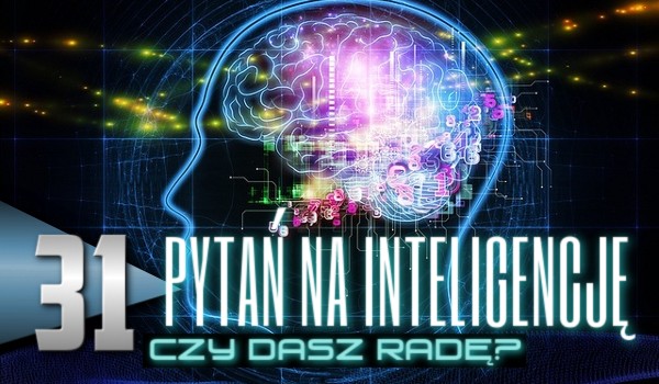 31 pytań na inteligencję! Dasz radę?