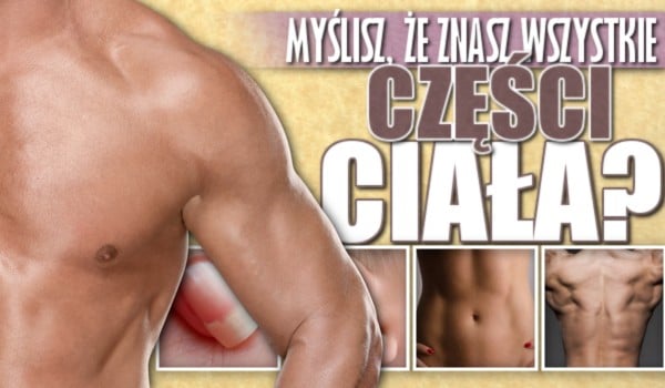Myślisz, że znasz wszystkie części ciała? Zaraz się przekonamy!