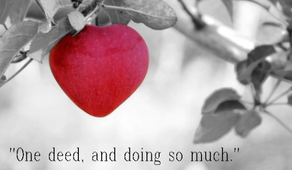 One deed, and doing so much. #2