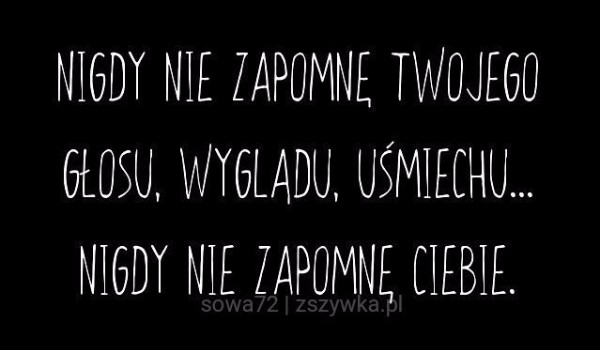 Nie zapomnę… ~cz.III~