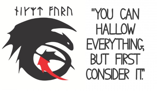 „You can hallow everything, but first consider it.” – OneShot