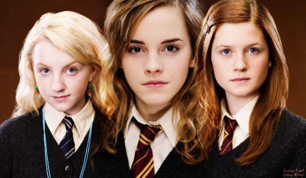Przypominasz Hermionę Granger, Lunę Lovegood czy Ginny Weasley?