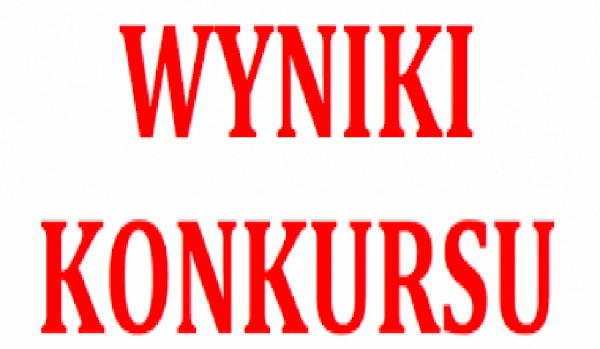 wyniki konkursu!