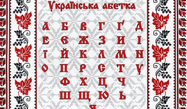 Jak dobrze znasz alfabet ukraiński?