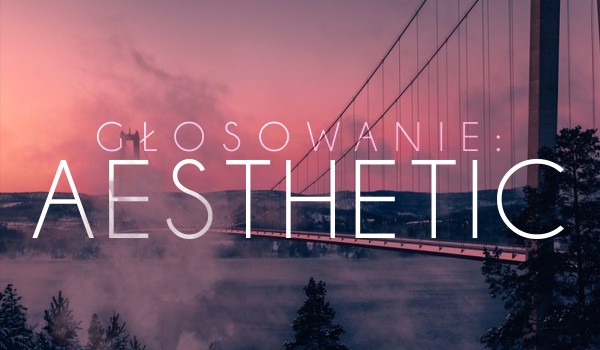 Głosowanie: Aesthetic #1