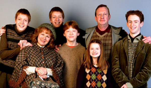 Dwa dni z rodziną Weasley’ów – rodzina jak złoty znicz.
