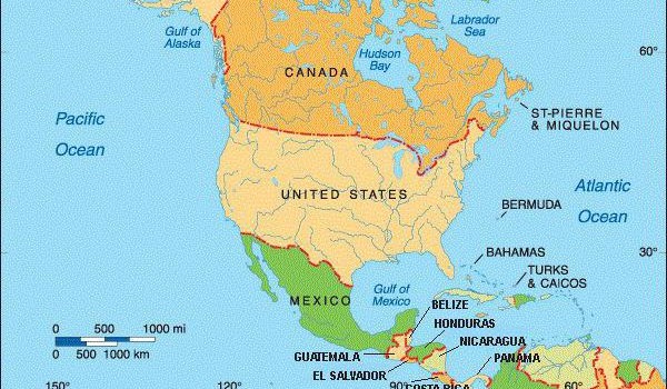Znajdź stolice w Ameryce Północnej | sameQuizy