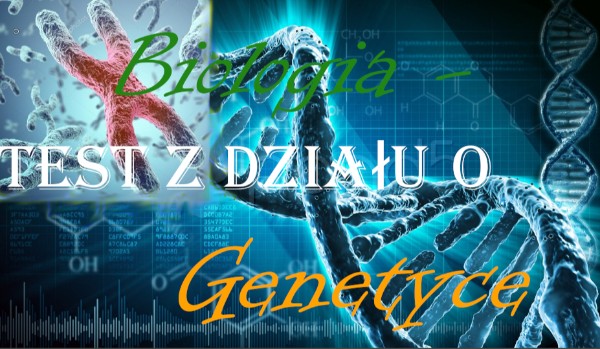 Biologia – test z działu ”Genetyka”.