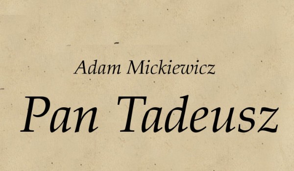 Pan Tadeusz