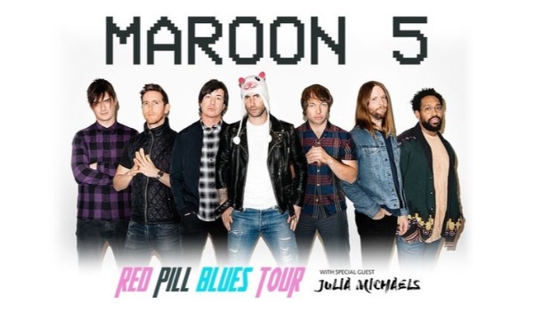 Czy uporządkujesz w odpowiedniej kolejności piosenki na najnowszym albumie Maroon 5-Red Pill Blues?