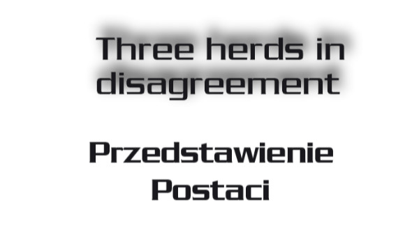 Three herds in disagreement