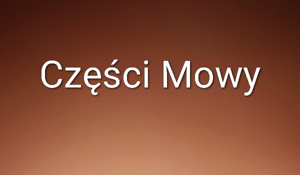 Części mowy ABM