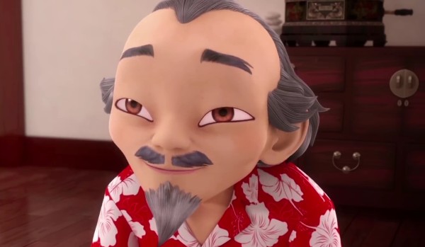 Wielki   test o Mistrzu Fu z miraculous