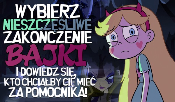 Wybierz nieszczęśliwe zakończenie dla tej kreskówki, a my powiemy Ci, który kreskówkowy złoczyńca chciałby mieć Cię za pomocnika!