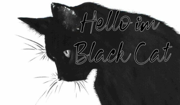 Hello im Black Cat… Shadow Cat