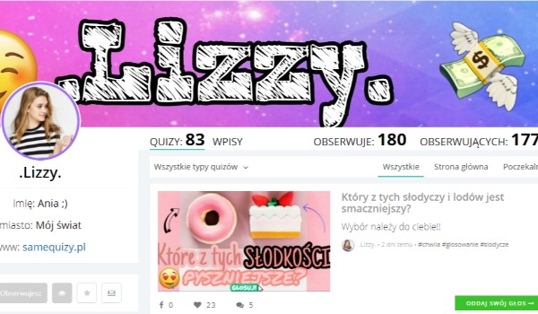 Ocenianie profili #4 @.Lizzy.