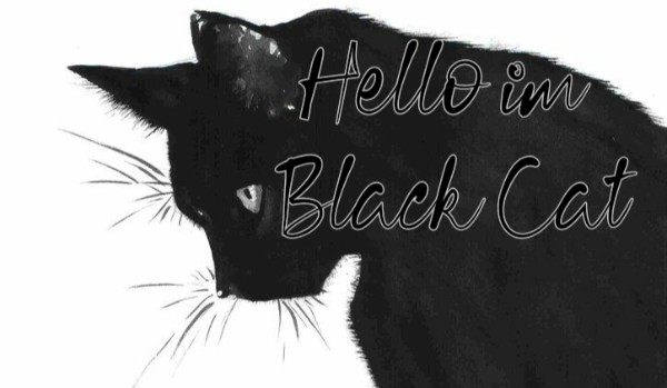 Hello im Black Cat… Dark Cat