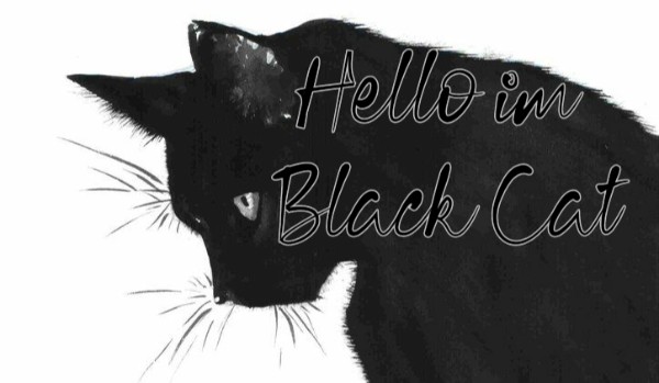 Hello im Black Cat… Forest Cat