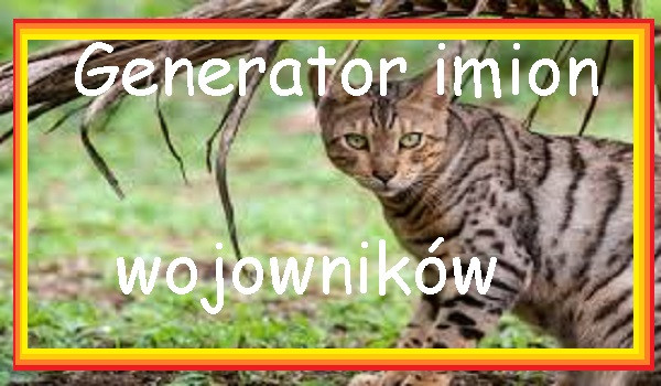 Generator imion z wojowników#2