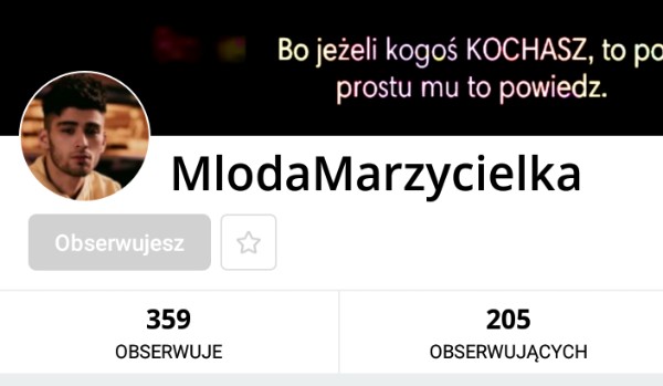 Ocenianie profilu MlodaMarzycielka