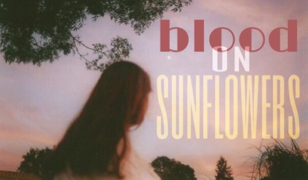 blood on sunflowers