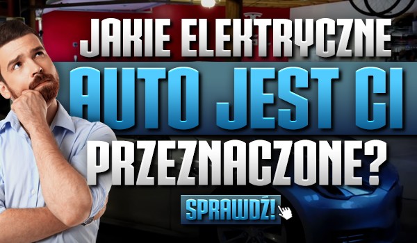 Jakie elektryczne auto jest Ci przeznaczone?