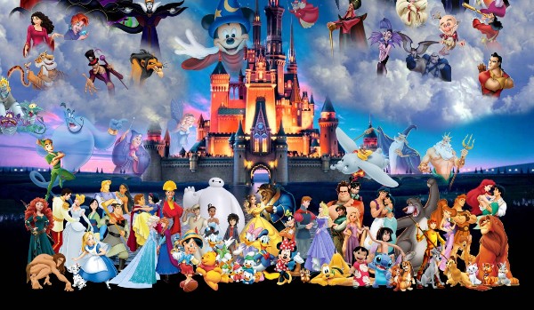 Test wiedzy o bohaterach bajek Disneya