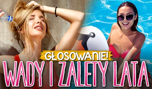 Wady i zalety lata – głosowanie!