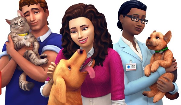 The Sims 4 psy i koty