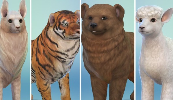 The Sims 3 psy koty i konie
