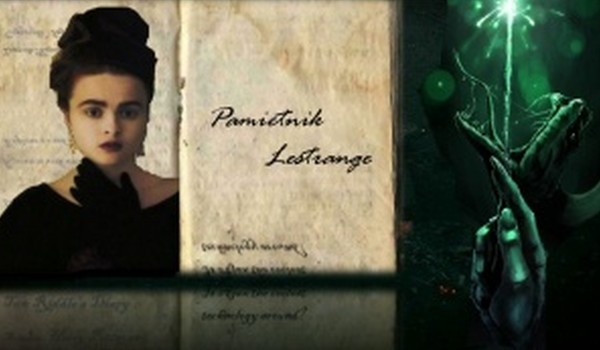 Pamiętnik Lestrange #1