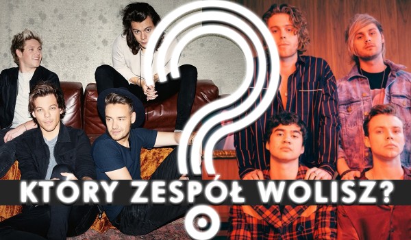 Który z tych znanych zespołów muzycznych wolisz?