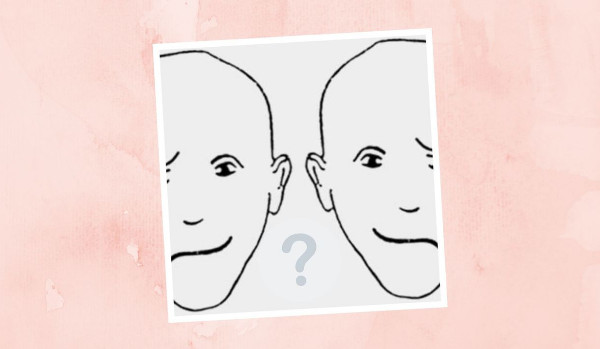 PSYCHOTEST: Która twarz jest szczęśliwsza? Wybór zdradza, jak działa Twój mózg!