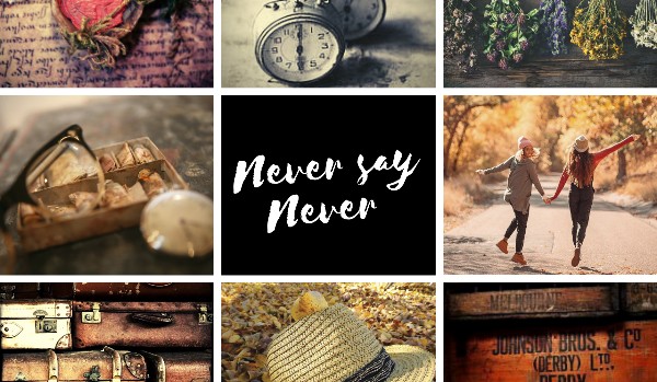 Never say never #1
