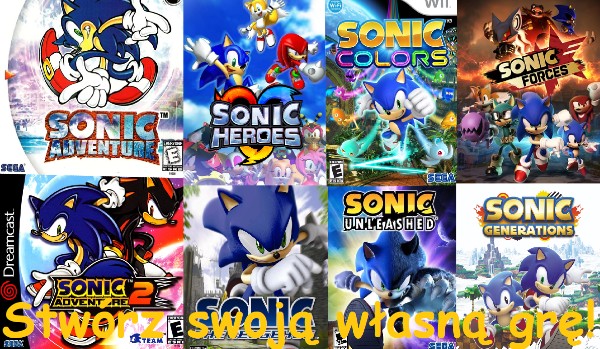 Stwórz swoją własną grę z serii Sonica!