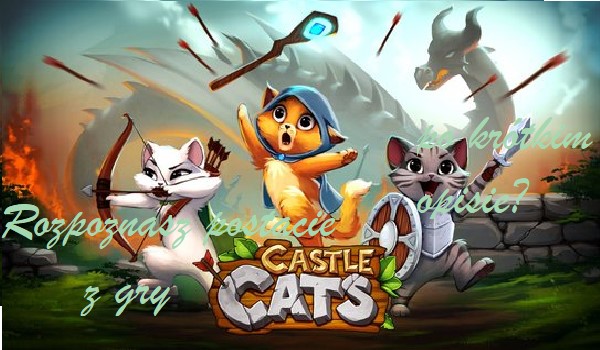 Czy rozpoznasz postacie z gry ,,Castle Cats” po ich opisach?