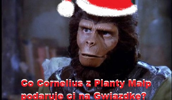 Co Cornelius z Planty Małp podaruje ci na Gwiazdkę?