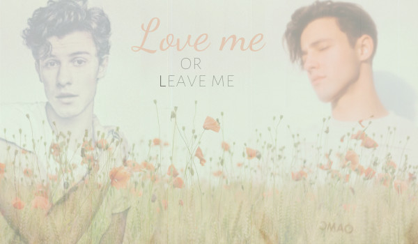 Leave me or Love me ~one