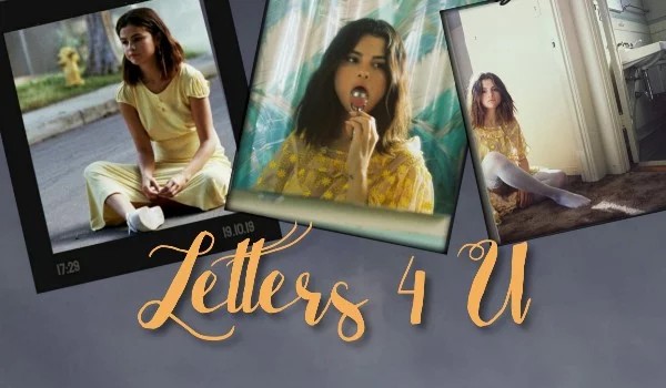 Letters 4 U •4•