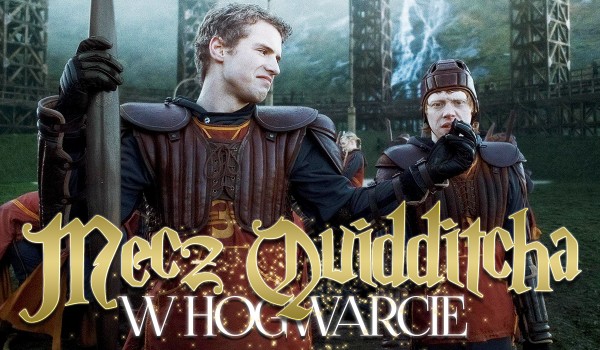 Zdrapka: Mecz quidditcha w Hogwarcie.