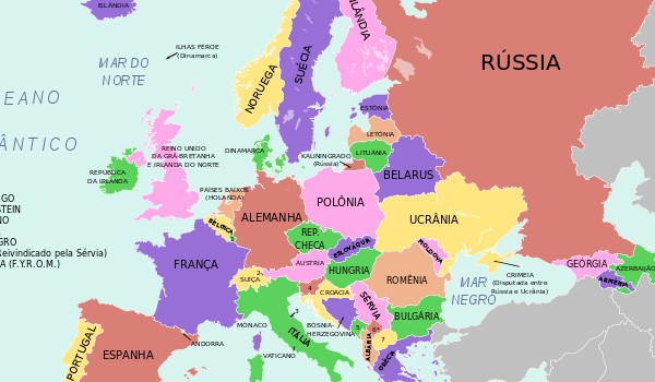 Test geograficzny:Gdzie znajdują się kraje?