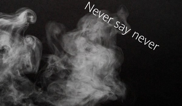 Never say never #4