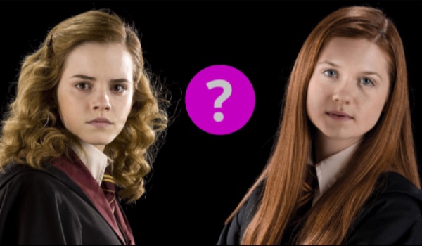 Jesteś bardziej jak Hermiona czy Ginny?