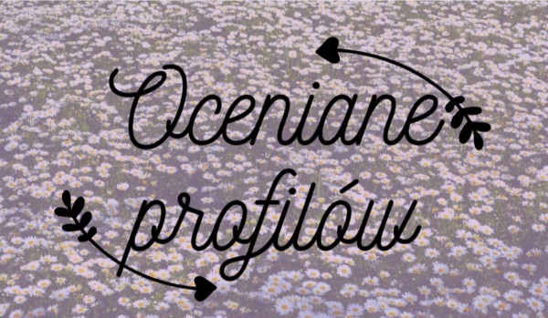 Ocenianie profilów#6
