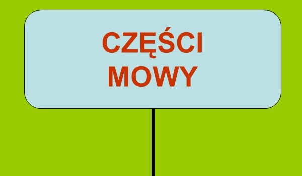 Części mowy