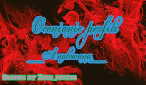 Ocenianie profili- _Anulowana_