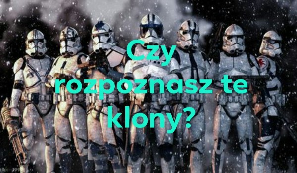 Czy rozpoznasz te klony? /Star Wars